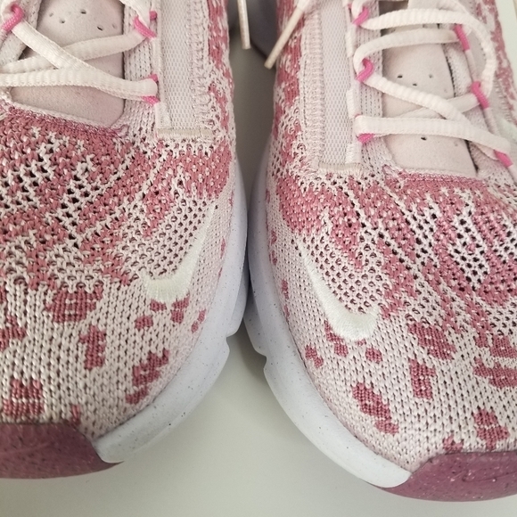 Nike SuperRep Go 3 Flyknit Next Nature Sneakers Berry/Silver Size 11 - Picture 8 of 12